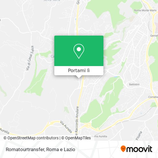 Mappa Romatourtransfer