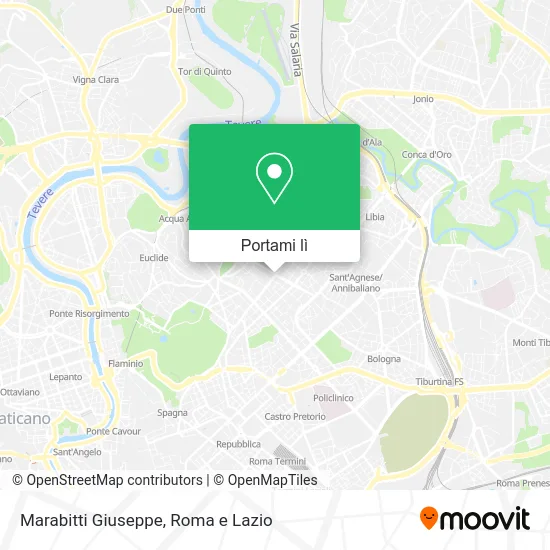 Mappa Marabitti Giuseppe
