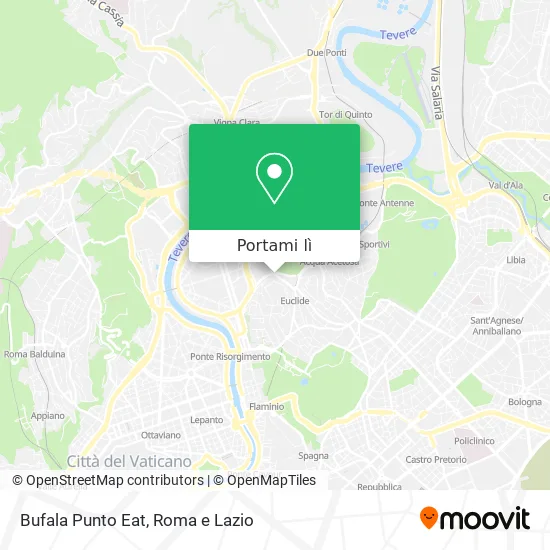 Mappa Bufala Punto Eat