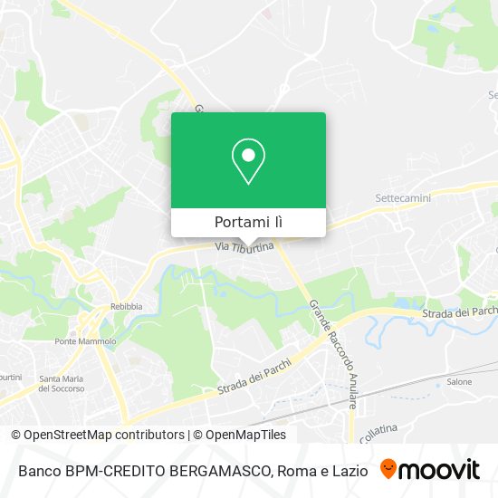 Mappa Banco BPM-CREDITO BERGAMASCO