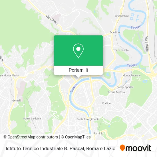 Mappa Istituto Tecnico Industriale B. Pascal