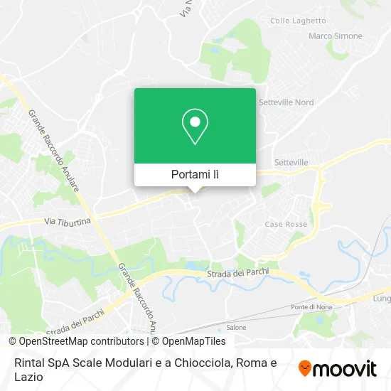 Mappa Rintal SpA Scale Modulari e a Chiocciola