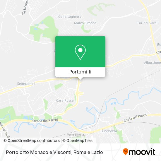 Mappa Portolorto Monaco e Visconti