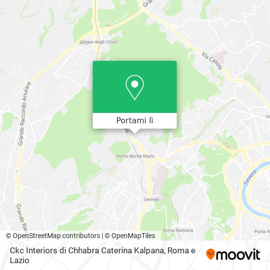 Mappa Ckc Interiors di Chhabra Caterina Kalpana