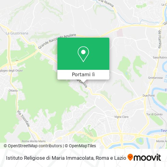 Mappa Istituto Religiose di Maria Immacolata