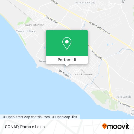 Mappa CONAD