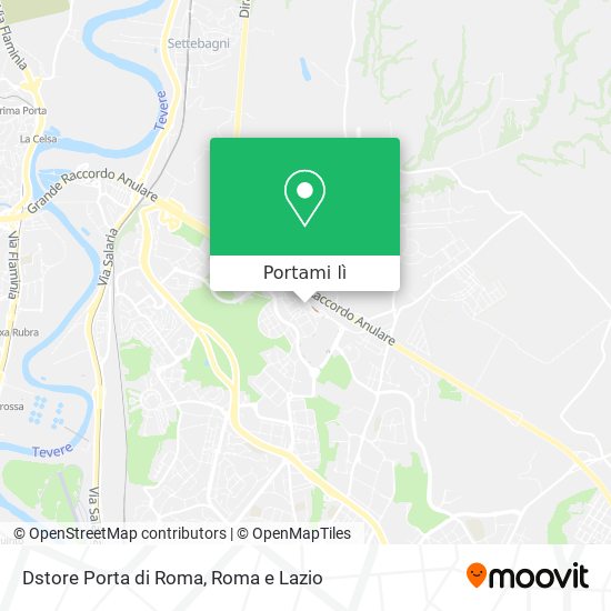 Mappa Dstore Porta di Roma