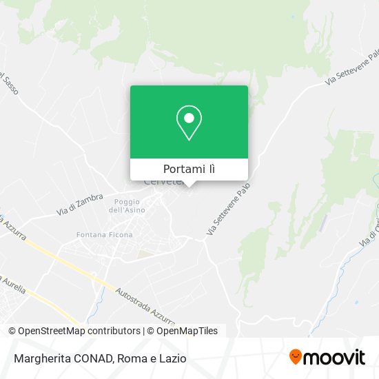 Mappa Margherita CONAD