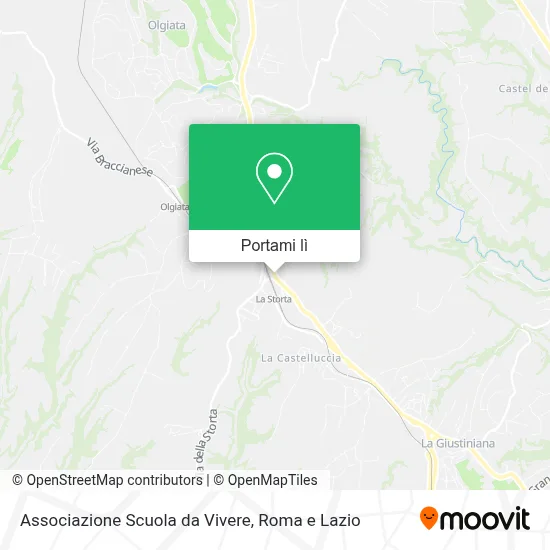 Mappa Associazione Scuola da Vivere