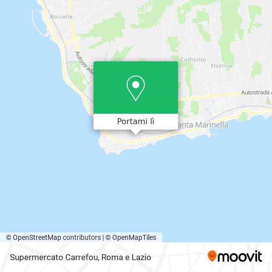 Mappa Supermercato Carrefou