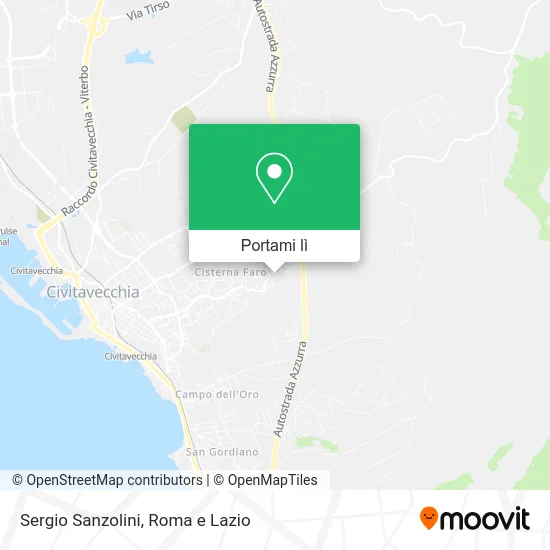 Mappa Sergio Sanzolini