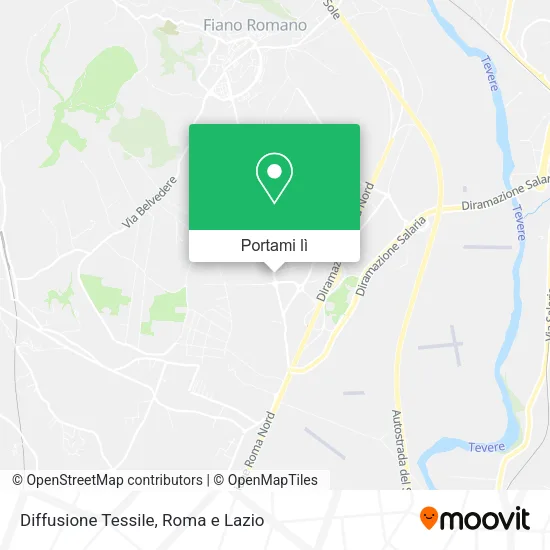 Mappa Diffusione Tessile