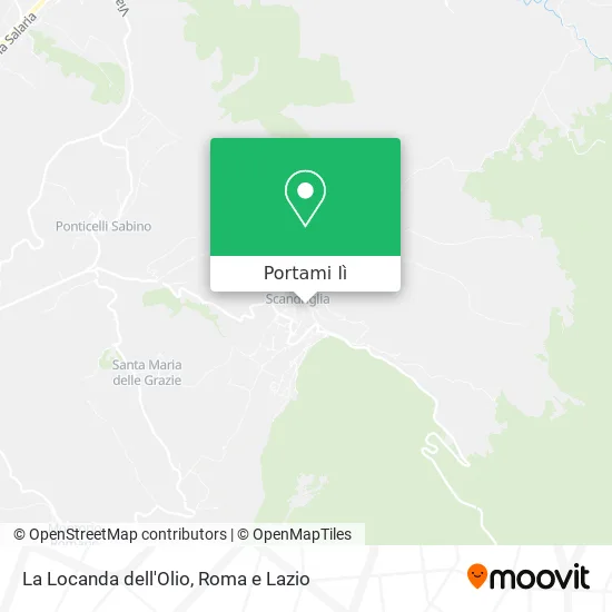 Mappa La Locanda dell'Olio