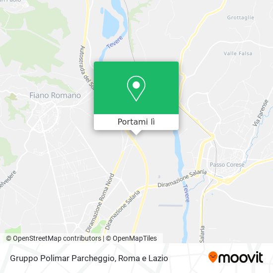 Mappa Gruppo Polimar Parcheggio
