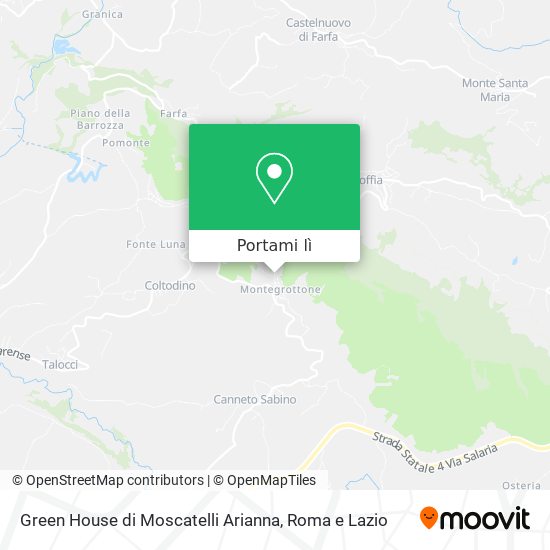 Mappa Green House di Moscatelli Arianna