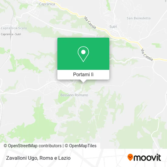 Mappa Zavalloni Ugo