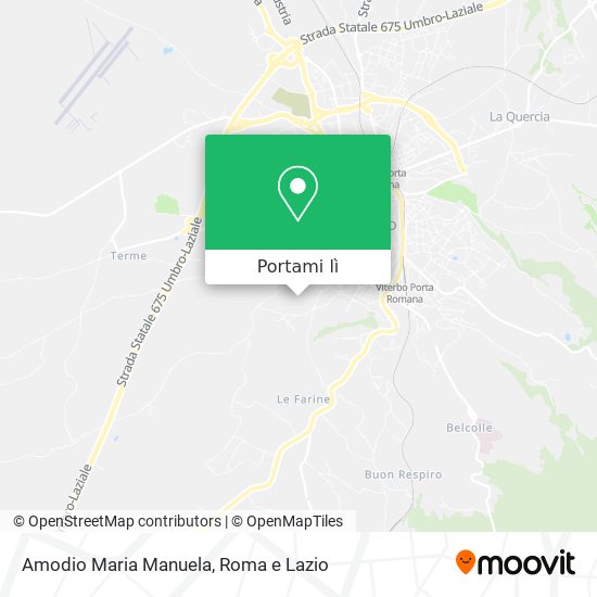 Mappa Amodio Maria Manuela