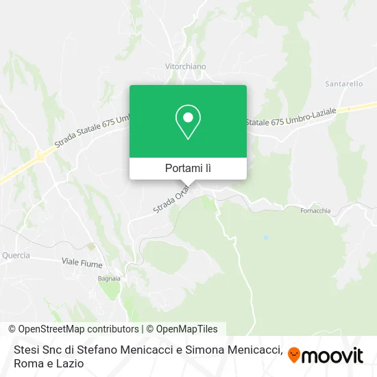 Mappa Stesi Snc di Stefano Menicacci e Simona Menicacci