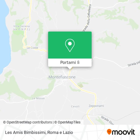 Mappa Les Amis Bimbissimi