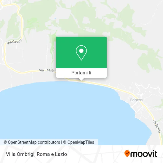 Mappa Villa Ombrigi