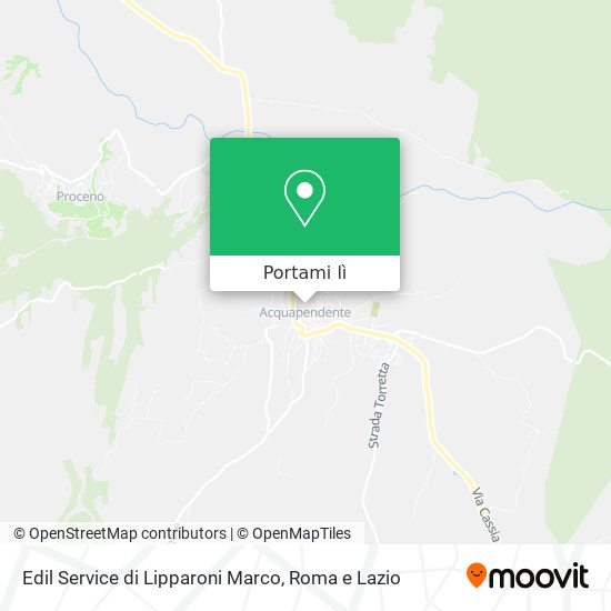 Mappa Edil Service di Lipparoni Marco
