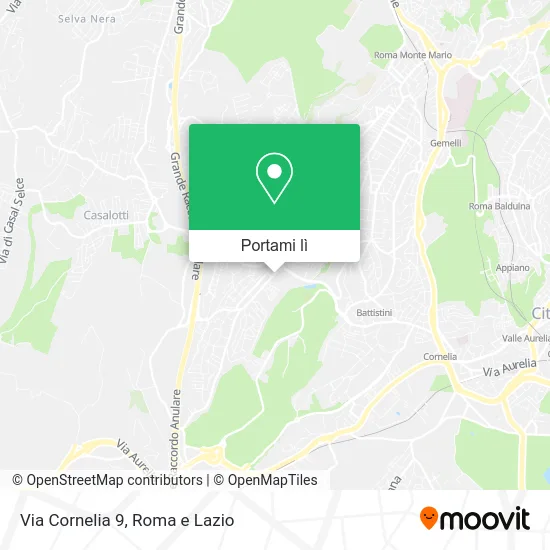 Mappa Via Cornelia 9