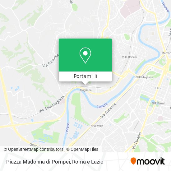 Mappa Piazza Madonna di Pompei