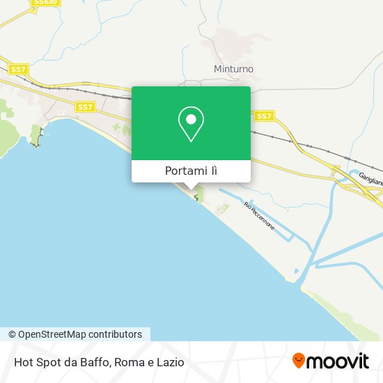 Mappa Hot Spot da Baffo