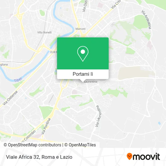 Mappa Viale Africa 32