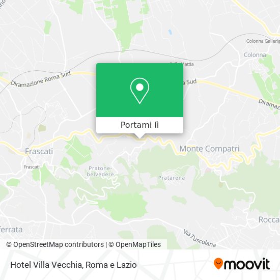Mappa Hotel Villa Vecchia