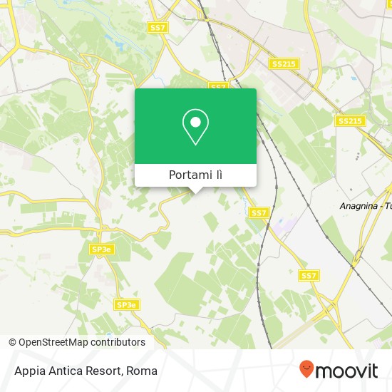 Mappa Appia Antica Resort