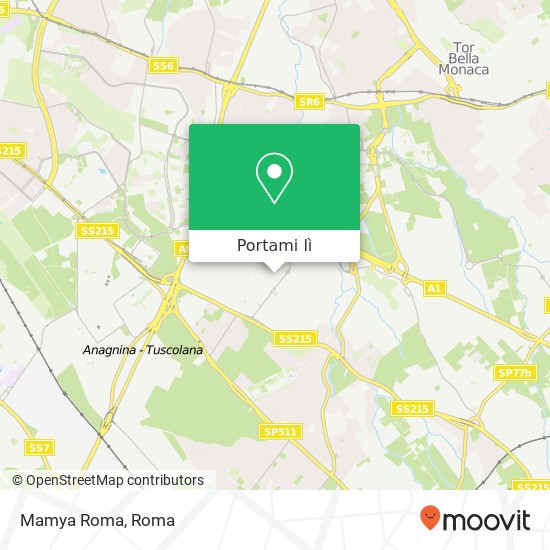 Mappa Mamya Roma