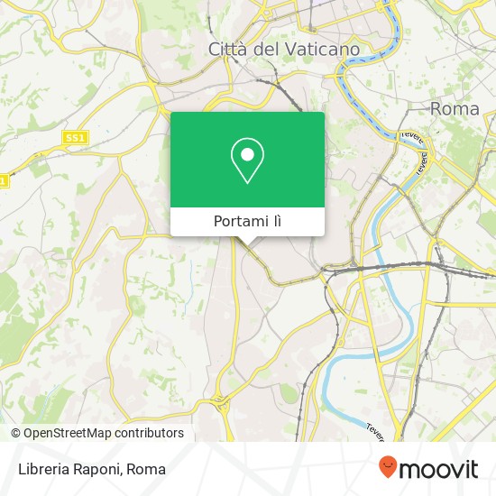 Mappa Libreria Raponi