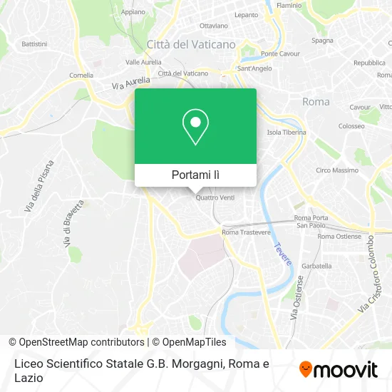 Mappa Liceo Scientifico Statale G.B. Morgagni