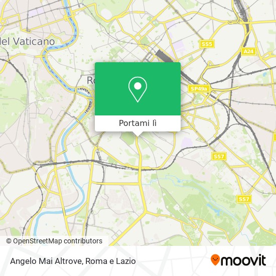 Mappa Angelo Mai Altrove