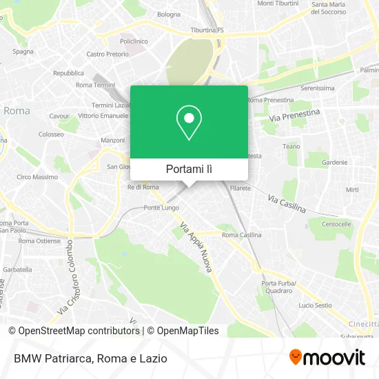 Mappa BMW Patriarca