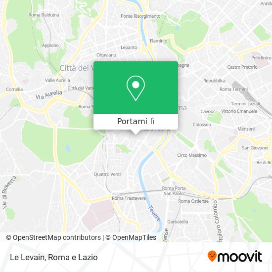 Mappa Le Levain