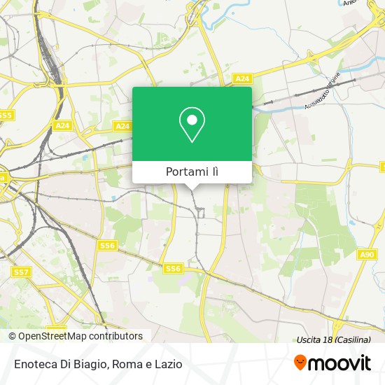 Mappa Enoteca Di Biagio