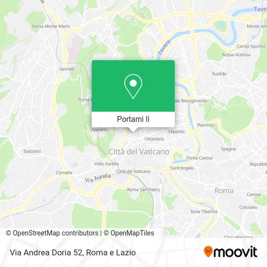 Mappa Via Andrea Doria 52