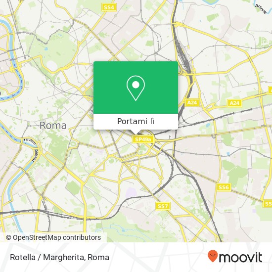 Mappa Rotella / Margherita