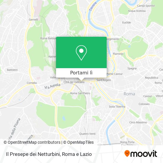 Mappa Il Presepe dei Netturbini