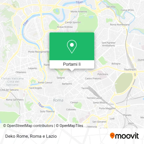 Mappa Deko Rome