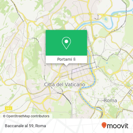 Mappa Baccanale al 59