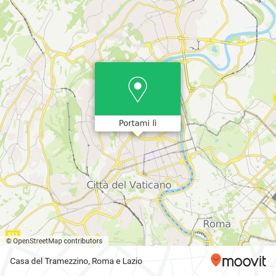 Mappa Casa del Tramezzino