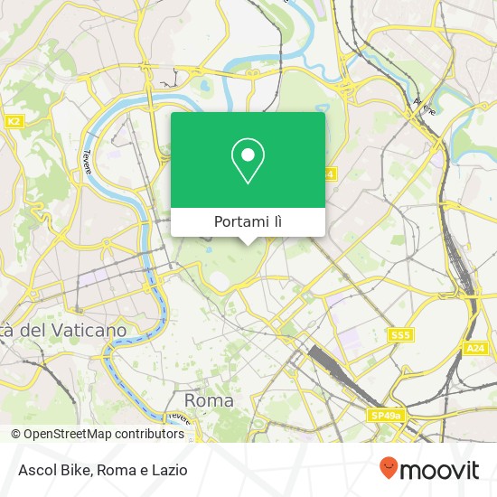 Mappa Ascol Bike
