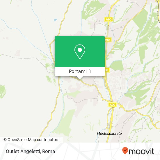Mappa Outlet Angeletti