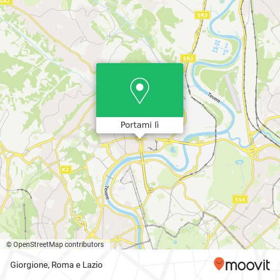 Mappa Giorgione