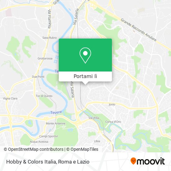 Mappa Hobby & Colors Italia