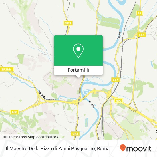 Mappa Il Maestro Della Pizza di Zanni Pasqualino