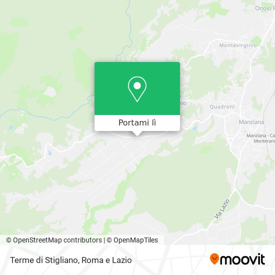 Mappa Terme di Stigliano